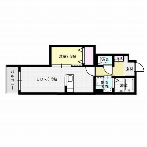 光陽マンション別府 間取り