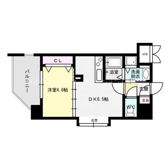 リアンシエルブルー薬院 間取り