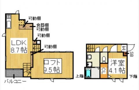 CB室見ルクス～ネット無料～ 間取り