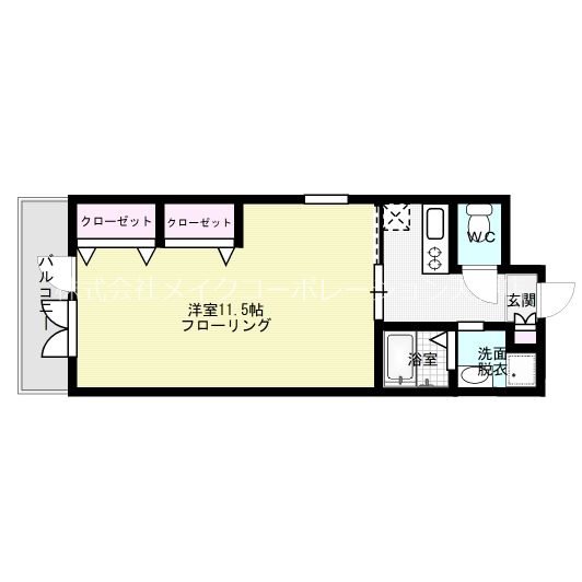 ファシール薬院  間取り