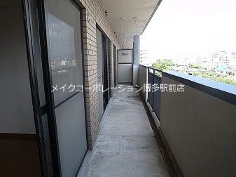 アロマキャスル大橋 ベランダ