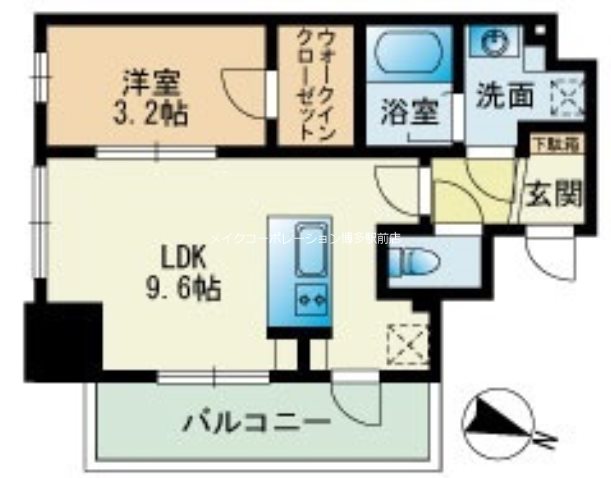 ビエネスタ千代県庁口 間取り