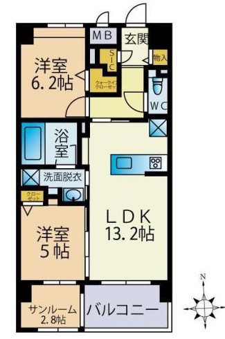 グランタイム都町 間取り