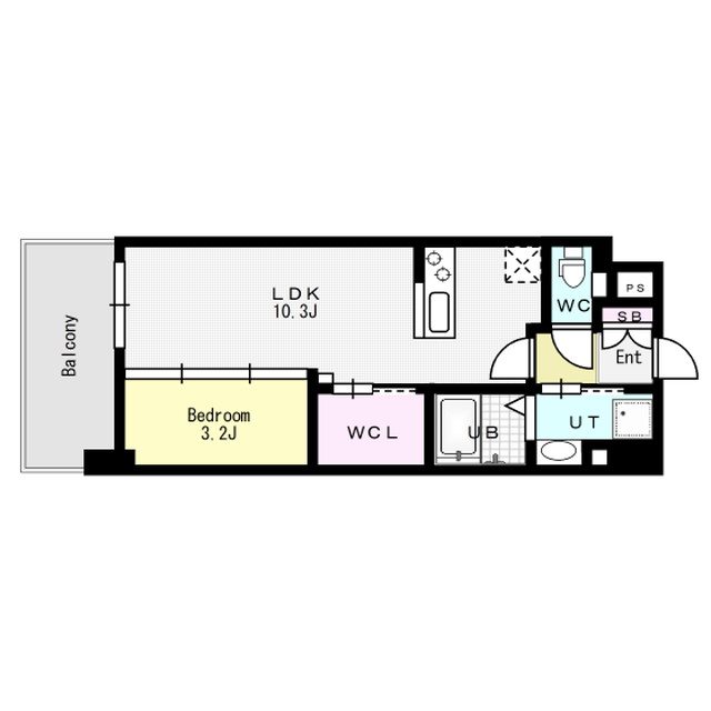 RESIDENCE南福岡  間取り