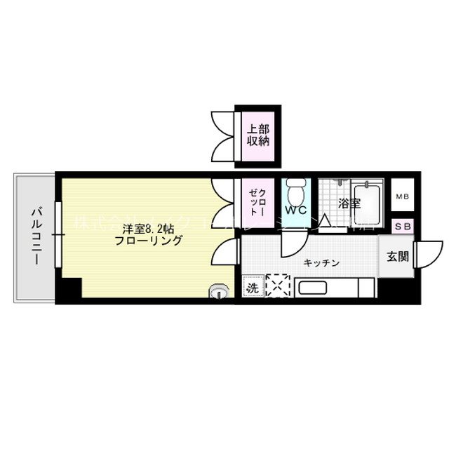 ロイヤル天神南  間取り