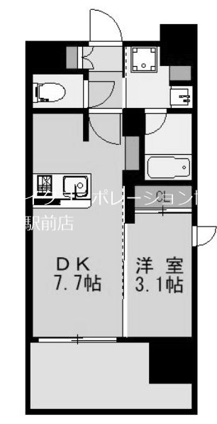 LANDICM3418 間取り
