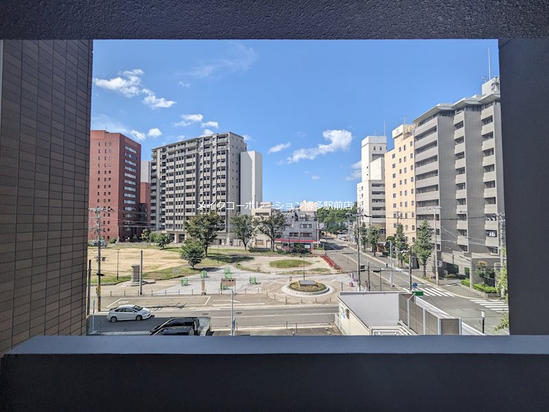 リーブル博多駅前 ベランダ