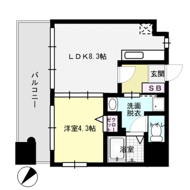 ベレーザ平尾 間取り