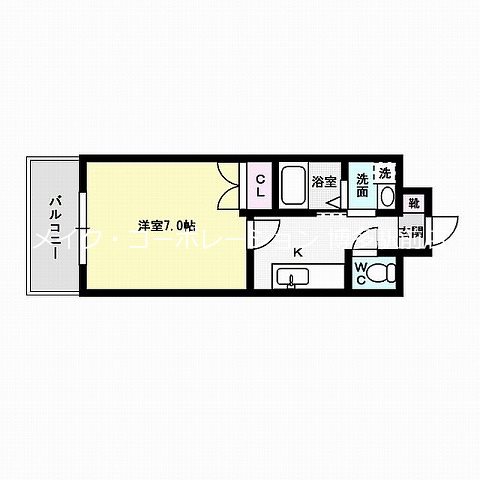 大三祇園ビル 間取り
