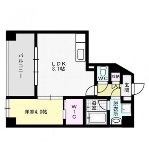 フォーサイト姪浜 間取り