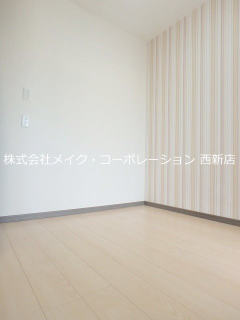 ※退去予定の為別号室の写真を代用 フォーサイト姪浜 ベッドルーム