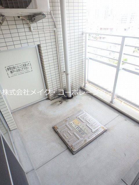 ※退去予定の為別号室の写真を代用 フォーサイト姪浜 ベランダ