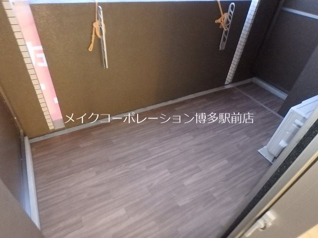アクタス箱崎ステーションコート ベランダ
