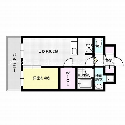 HSK博多ステーション 間取り