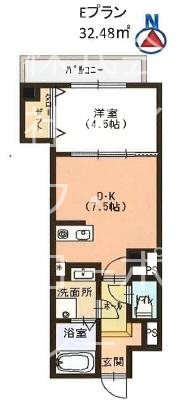 Casa大濠西  間取り