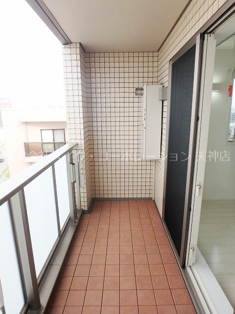 Casa大濠西  ベランダ