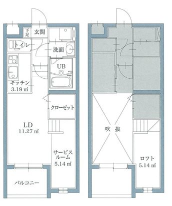 リアンレガーロ井尻ステーションEAST館 103号室 間取り