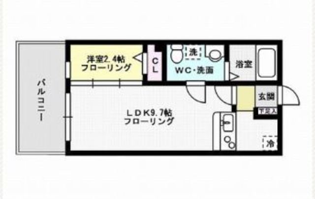 グランフォーレプライム大手門  間取り