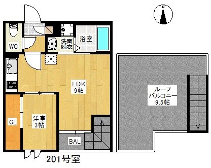 GRANDTIC　FERIO  間取り