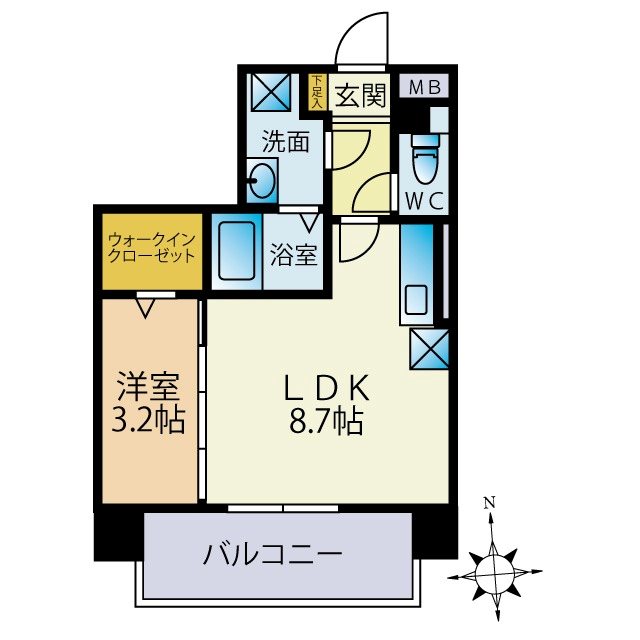 トラムロード  間取り