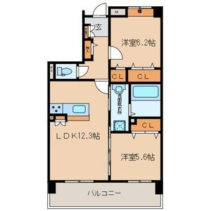 コンフォール　シャトー 間取り