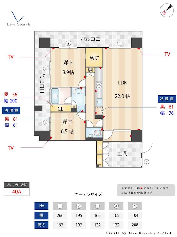 ザ・リンドス 間取り