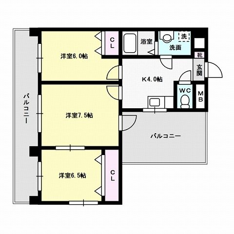 第15川崎ビル  間取り