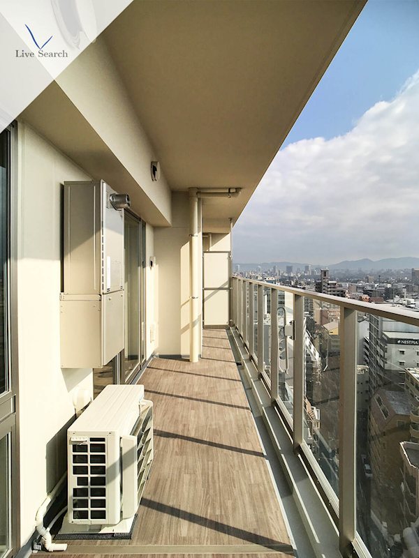 Brillia Tower西新 ベランダ