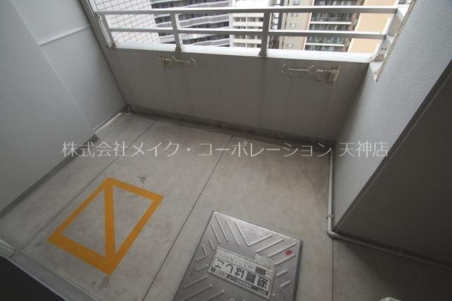 レジディア警固  ベランダ