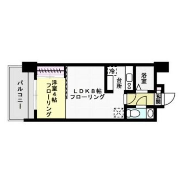 エステート・モア・シャトー薬院 間取り