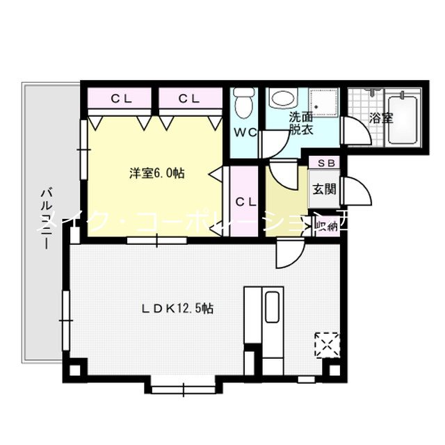 BON　TourⅡ番館 間取り