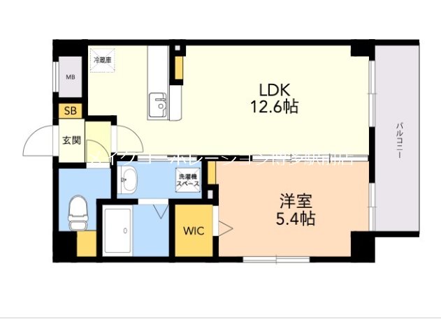 A.WAVE 箱崎南 間取り