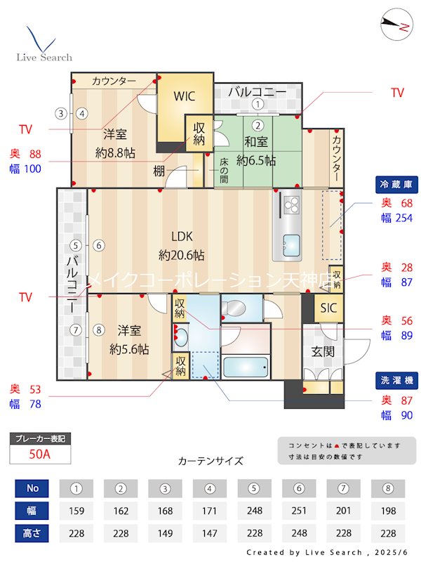 シャーメゾン別府ステラ 間取り