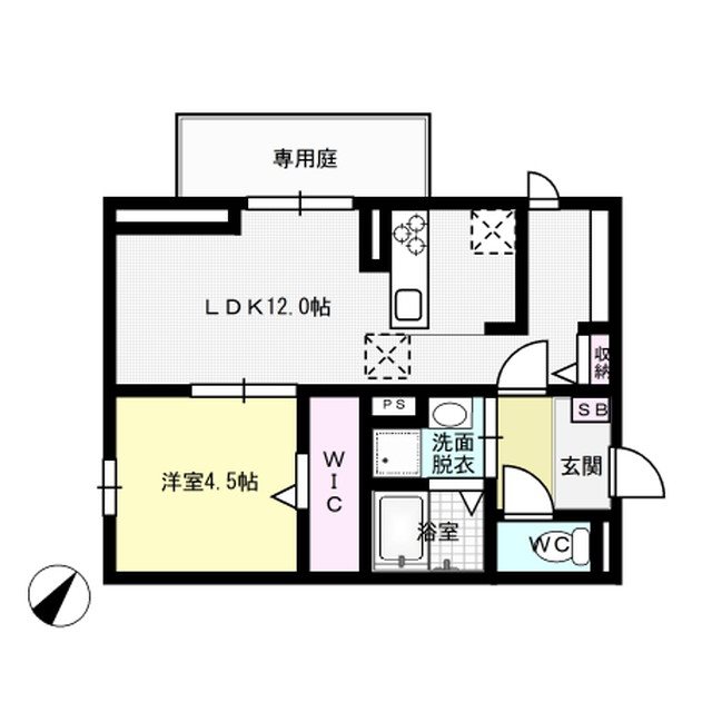 D-room笹原駅南 間取り