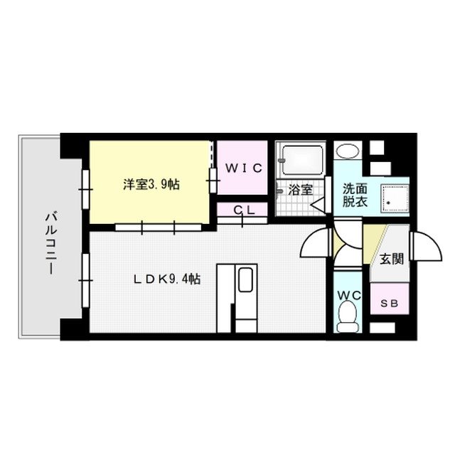 メゾンドボヌール 405号室 間取り