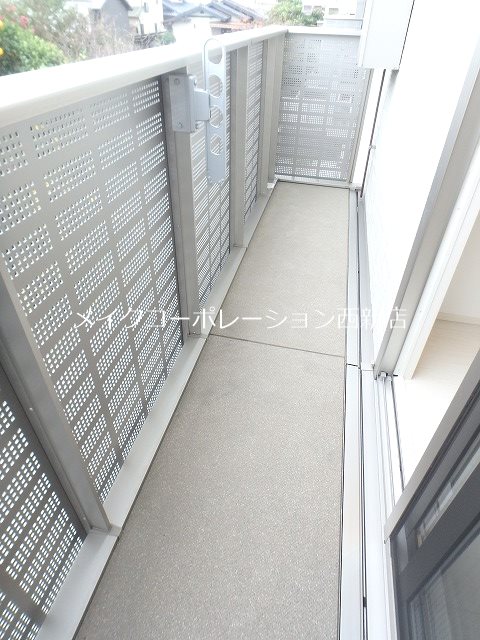 D-room飯倉西 B棟 ベランダ