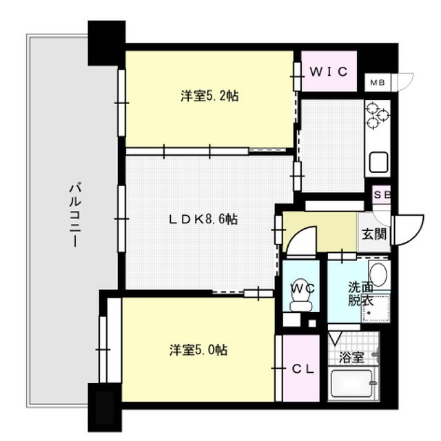 ALFACIO SOUTH FONTE 間取り図
