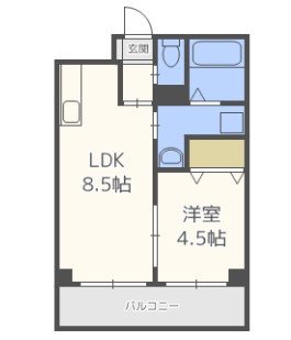 ラ・ルーチェ平尾 間取り