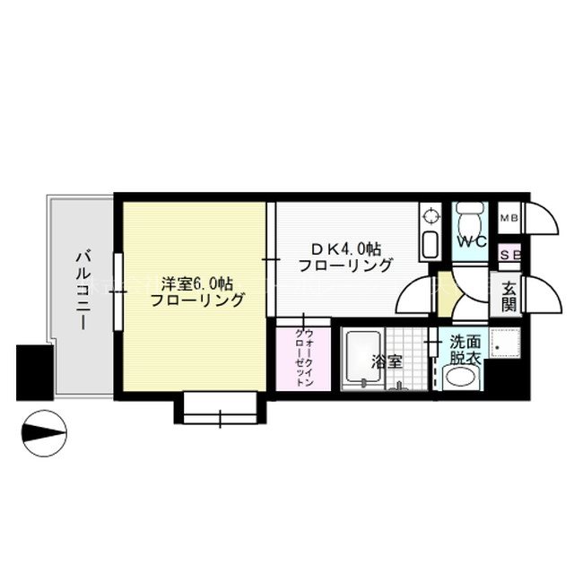 ボンフル薬院 間取り