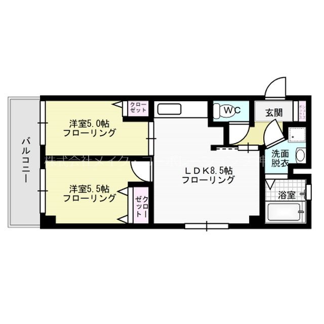 ベリーズ高砂  間取り