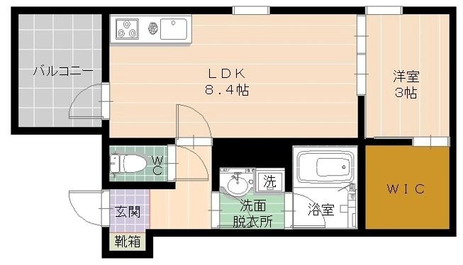フォレスト博多 間取り図