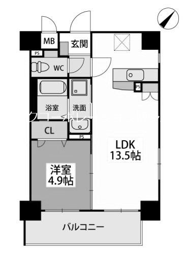 ベルカンパーニュ 間取り
