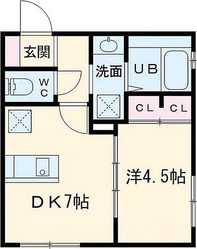 KAP六本松 間取り
