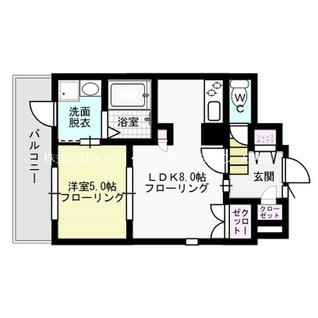 エクセラ大濠公園西 間取り