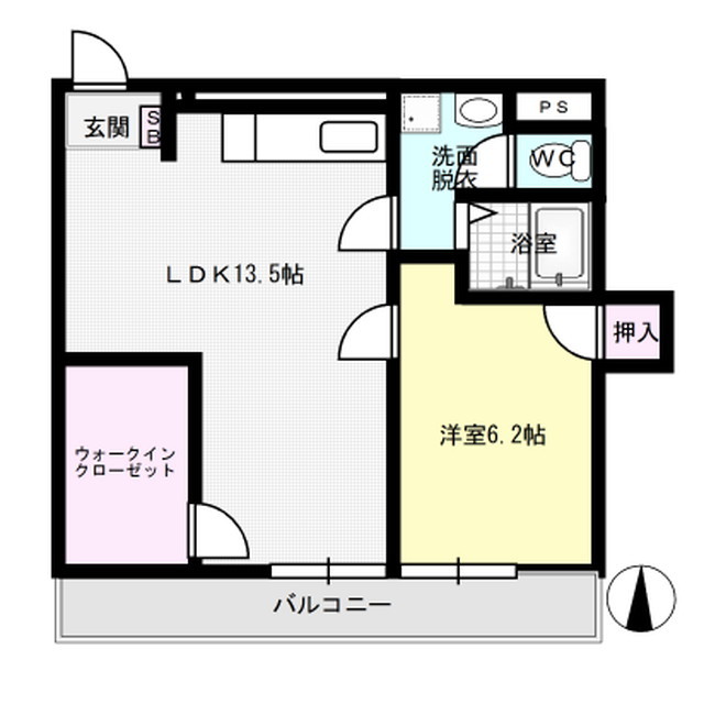 ヴィサージュ平尾 間取り