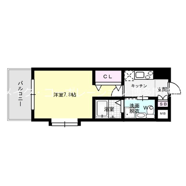 グリュックハイム山王公園前 間取り