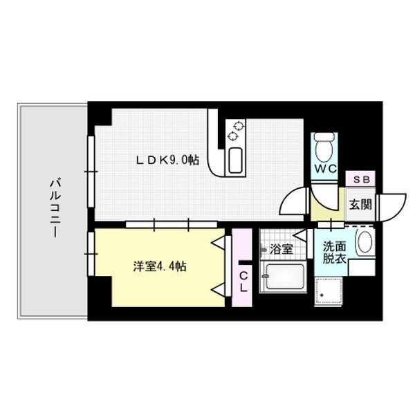 リシェ薬院 間取り