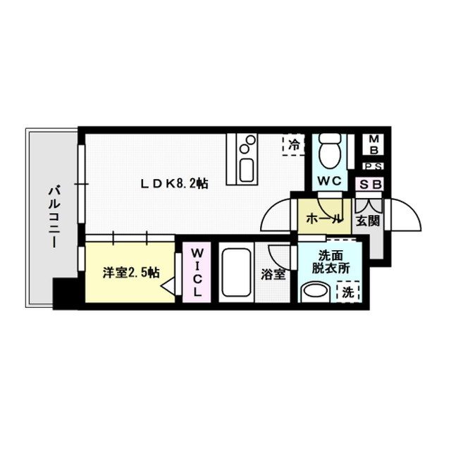 ヴィラージュ県庁前参番館 間取り