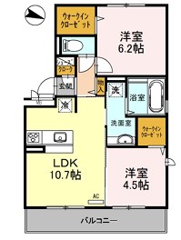 優水C棟 間取り