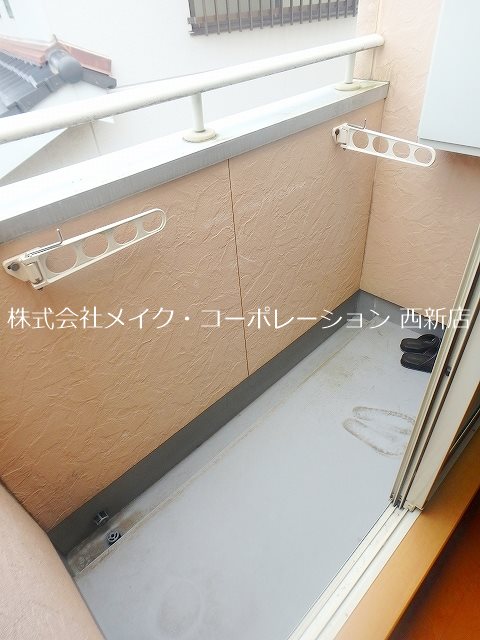 コンフォートベネフィス別府3 ベランダ